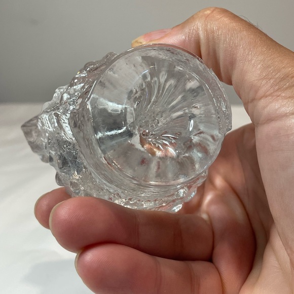 Vintage PUKEBERG Glass CHICKEN Paperweight Figurine - Picture 6 of 7